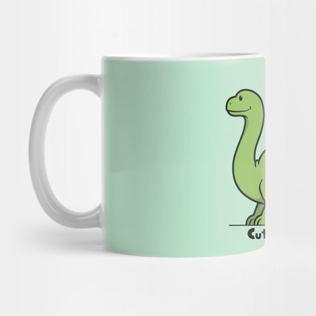 CuteForKids - Brontosaurus - Branded by VirtualSG